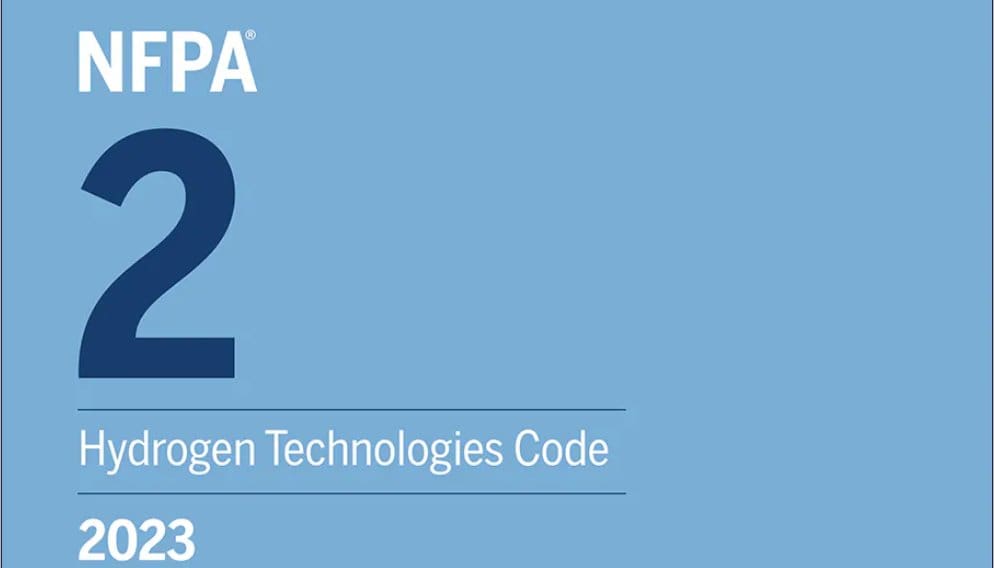 NFPA 2 Hydrogen Technologies Code
